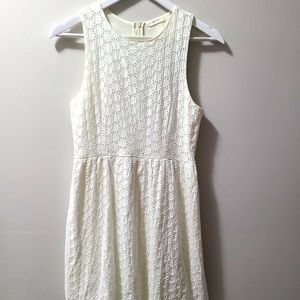 EVERLY summer dress, white lace, size M